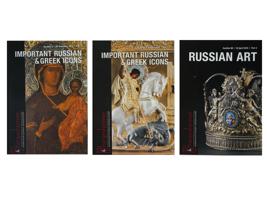 HARGESHEIMER AUCTION CATALOGUES OF RUSSIAN ICONS