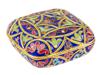 VINTAGE POLYCHROME CLOISONNE ENAMEL TRINKET BOX PIC-0