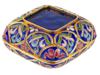 VINTAGE POLYCHROME CLOISONNE ENAMEL TRINKET BOX PIC-1