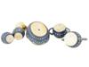 RUSSIAN SILVER GILT CLOISONNE ENAMEL TEA SET PIC-3