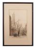 SIGNED ETCHING BY LUIGI KASIMIR FIFTH AVENUE 1927 PIC-0