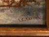 ANTIQUE LANDSCAPE OIL PAINTING SIGNED BY J C CARROL PIC-2