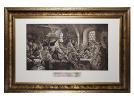 AMERICAN PHOTOGRAVURE WEDDING BY KONSTANTIN MAKOVSKY