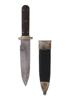 AMERICAN WILL AND FINCK BOWIE KNIFE W SCABBARD PIC-0