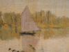 IMPRESSIONIST RIVER LANDSCAPE PRINT AFTER CLAUDE MONET PIC-4