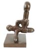 ABSTRACT BRONZE SCULPTURE BY SOREL ETROG CANADA PIC-3