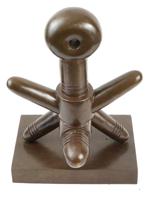 ABSTRACT BRONZE SCULPTURE BY SOREL ETROG CANADA