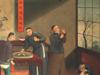 ANTIQUE CHINESE QING EXPORT OIL PAINTING SIGNED PIC-1