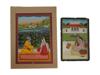 ANTIQUE INDIAN MUGHAL EMPIRE MINIATURE PAINTINGS PIC-3