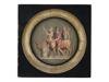 PRINT ARTWORK WITH AN ANCIENT ROMAN MOTIF FRAMED PIC-0