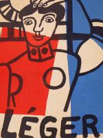 MID CEN FRENCH LITHOGRAPH POSTER AFTER FERNAND LEGER