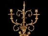 ANTIQUE 18TH C FRENCH ORMOLU AND MARBLE CANDELABRA PIC-5