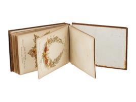 EARLY 20TH C FLOWERS OF JERUSALEM HERBARIUM ALBUM