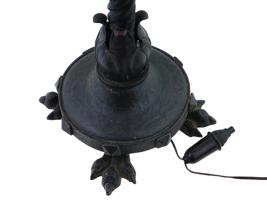 ANTIQUE WROUGHT IRON TABLE LAMP BY JOSE THENEE