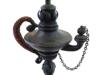 ANTIQUE WROUGHT IRON TABLE LAMP BY JOSE THENEE PIC-7