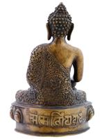 ANTIQUE 19TH C TIBETAN BRONZE BUDDHA FIGURE