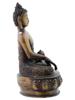 ANTIQUE 19TH C TIBETAN BRONZE BUDDHA FIGURE PIC-4