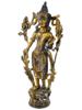 ANTIQUE ASIAN BRONZE SCULPTURE TARA BODHISATTVA PIC-1