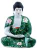 ANTIQUE JAPANESE MEIJI PORCELAIN BUDDHA C 1900 PIC-1