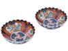 PAIR OF ANTIQUE JAPANESE IMARI PORCELAIN BOWLS PIC-1