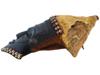 RARE ANTIQUE AFRICAN CONGO KUBA LELE CARVED WOOD MASK PIC-2