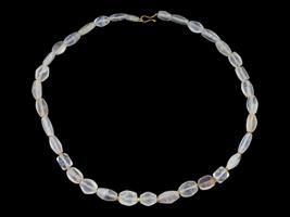 ANCIENT ROMAN ROCK CRYSTAL GOLD NECKLACE