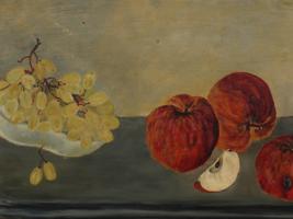 ICELANDIC FRUIT STILL LIFE OIL PAINTING BY SWAN HILDUR