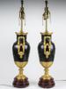 ANTIQUE 19 C FRENCH EMPIRE LAMPS BY LEON BOUCHER PIC-2