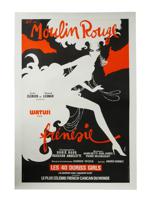 FRENCH MOULIN ROUGE LITHOGRAPH POSTER BY RENE GRUAU