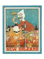 MARDI GRAS NEW ORLEANS POSTER BY GEORGE LUTTRELL II