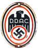 WWII NAZI GERMAN DDAC AUTOMOBILE CLUB STREET SIGN PIC-0