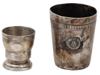 TWO NAZI GERMAN SS CUPS BY WISKEMANN AND MORE PIC-0