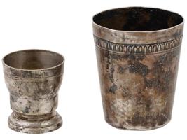 TWO NAZI GERMAN SS CUPS BY WISKEMANN AND MORE