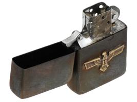 WWII NAZI GERMAN WAFFEN SS CIGARETTE GAS LIGHTER