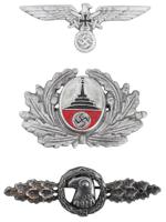 WWII NAZI GERMAN THIRD REICH MILITARY BADGES