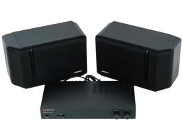AUDIOSOURCE STEREO POWER AMPLIFIER AND BOSE SPEAKERS