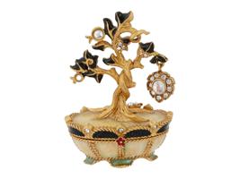 JAY STRONGWATER JEWELED AND ENAMELED TRINKET BOX