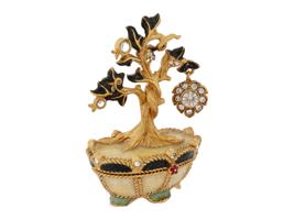 JAY STRONGWATER JEWELED AND ENAMELED TRINKET BOX