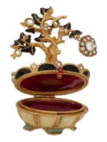 JAY STRONGWATER JEWELED AND ENAMELED TRINKET BOX