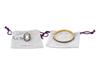 JUDITH LEIBER FACET RING AND SLIM BANGLE BRACELET IOB PIC-0