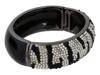 JUDITH LEIBER PAPARAZZI GLITZ UP BANGLE BRACELET IOB PIC-3