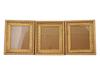 COLLECTION OF EUROPEAN SCHOOL GILT WOODEN FRAMES PIC-0