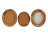 COLLECTION OF VICTORIAN OVAL GILDED WOODEN FRAMES PIC-2