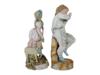 TWO VINTAGE PORCELAIN CHILDREN FIGURES MARKED PIC-3