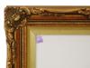 ANTIQUE RECTANGULAR FORM VICTORIAN GILT WOOD FRAME PIC-4