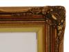 ANTIQUE RECTANGULAR FORM VICTORIAN GILT WOOD FRAME PIC-3