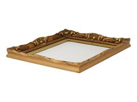 ANTIQUE RECTANGULAR FORM VICTORIAN GILT WOOD FRAME