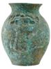 ANCIENT CHINESE ZHOU DYNASTY DECORATED BRONZE VASE PIC-0