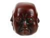 VINTAGE ASIAN BROWN JADE MANY FACED BUDDHA FIGURE PIC-4