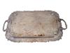 VINTAGE SILVER PLATED TRAY SHEFFIELD REPRODUCTION PIC-3